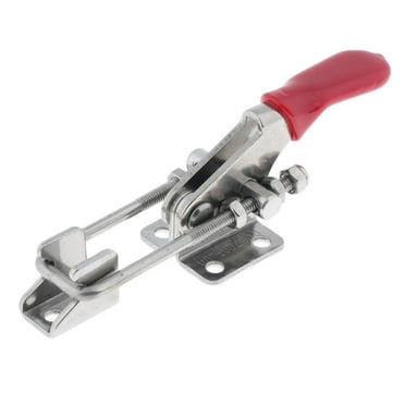 374lbs Capacity Heavy Duty 304 Stainle Steel Adjustable Latch Self-lock Toggle Clamp
