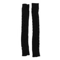 thumbnail image 4 of Gants d'Hiver Chauds pour Femmes Sans Doigts avec Trou pour Pouce Noir, 4 of 6