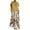 Yellow, variant on asdoklhq Womens Plus Size Clearance Dresses,Women Vintage Print Patchwork O-Neck Two Pieces Plus Size Pockets Maxi Dress
