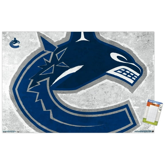 NHL Vancouver Canucks - Logo 19 Wall Poster, 22.375" x 34"