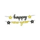 thumbnail image 2 of Pancarta de Feliz año Nuevo, letrero para porche, pancarta con alfabeto dorado, fotografía, papel, banderines colgantes para víspera de año Nuevo al Estilo B, 2 of 8