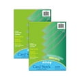 thumbnail image 2 of Pacon Card Stock, Emerald Green, 8-1/2" x 11", 100 Sheets Per Pack, 2 Packs, 2 of 2