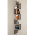 thumbnail image 7 of Danya B. Beech Large Laminate Veneer Corner Wall Mount Shelf, 7 of 7