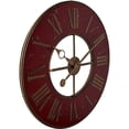 thumbnail image 3 of Howard Miller 625649 32" Diameter Boris Brass And Wrought Iron Analog Wall Mount - Brass, 3 of 3