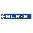 thumbnail image 1 of SignMission BLR-2 SSA- 4 x 18 Po Avion de l'Armée de l'Air Signe de Rue Militaire - BLR-2, 1 of 1