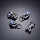 thumbnail image 2 of 5 piezas de rieles para cortinas, poleas silenciosas, prácticos accesorios para cortinas, 2 of 5