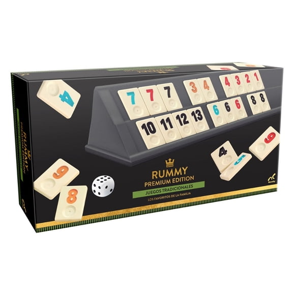 Juego De Mesa En Familia Rummy Premium Edition Novelty