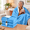 Azure-Full, variant on Heated Electric Blanket King Size Dual Control 90" X 100" Rose