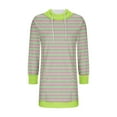 thumbnail image 5 of DecSea Womens Sweatshirt Dress Long Sleeve Hoodies Mini Dresses Fleece Casual Hoodie with Pockets 2024 Fall Fashion, 5 of 5