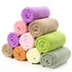 thumbnail image 4 of Toalla de baño de terciopelo coralino Baño Toalla de ducha de playa sólida Toalla absorbente de agua espesada grande 70x140cm Vogacara JJ25586-05, 4 of 6