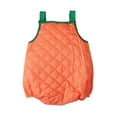 thumbnail image 3 of LILIYA Boys and Girls Halloween Sleeveless Pumpkin Romper Jumpsuit Overalls Cute Strap Clothes Soft Comfortable for Children Party 18-24 Months, 3 of 8