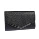 thumbnail image 3 of Evening Bag Handbag Wedding Party Message Bag Clutch Wallet Simple Chain Bag for Women Ladies (Black), 3 of 3