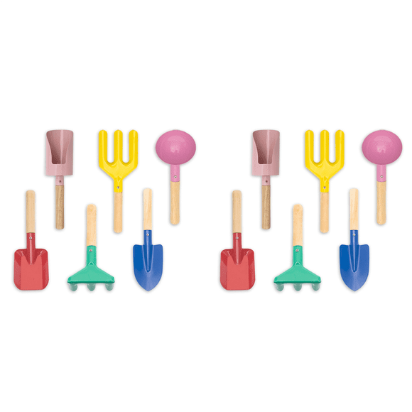 Children'S Beach Toys, 12-Piece Set Children'S Gardening Tools Sand Toy Set, Metal Gardening Tools, Beach Shovel