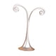 thumbnail image 2 of Soporte para exhibir pendientes, soporte para colgar pendientes, soporte de mesa de metal elegante en forma de T para Plata, 2 of 9