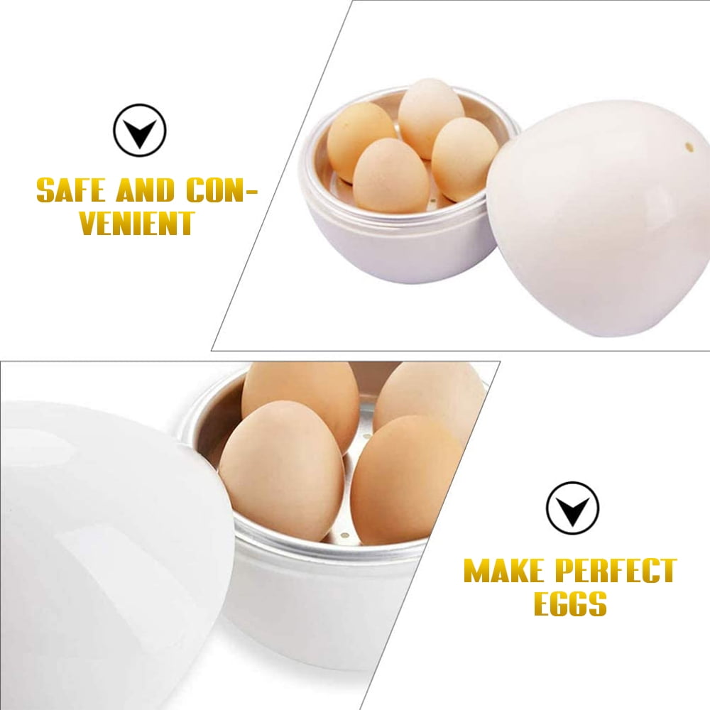 LNGOOR Rapid Egg Cooker Egg Boiler Maker Omelet Soft, Kitchen Eggs Steamer Chicken Shaped Microwave Boiler Cooker Novelty Kitchen Cooking Appliances Steamer Home Tool