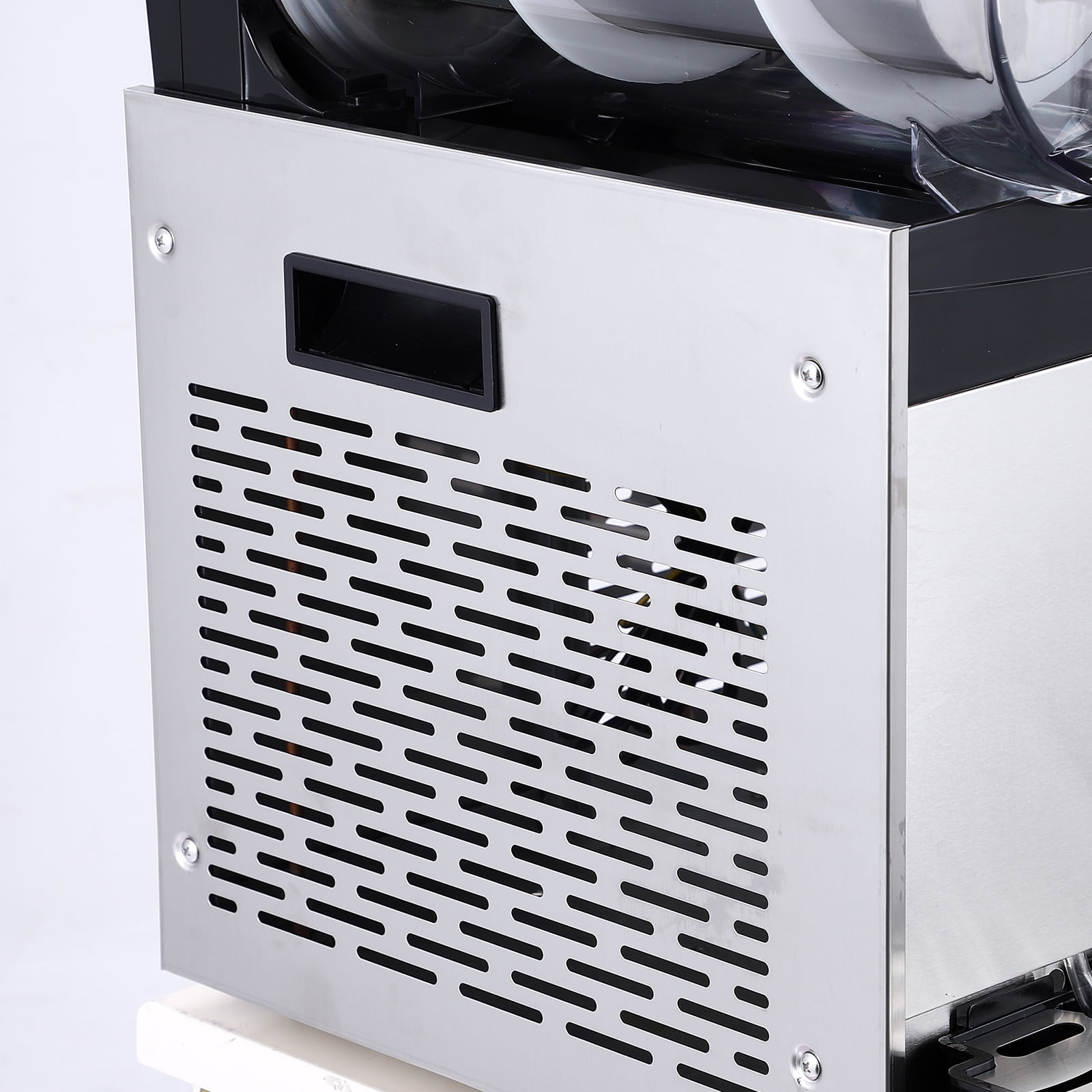 Commercial Slushie Machine, 500W Frozen Drink & Margarita Maker, Single Tank Slushy Machine for Bar, Cafe, ICE 12L/15L