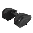 thumbnail image 1 of Bolsa trasera para motocicleta, 2 piezas, bolsa para sillín de motocicleta, almacenamiento lateral para motocicleta, paquete de casco impermeable, elaborado con cuidado, 1 of 9