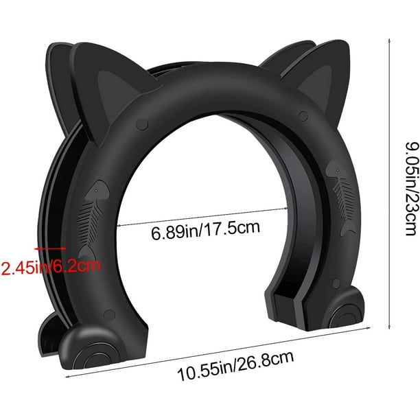 Indoor Cat Door Interior Door for Kitten Built In Interior Pet Door Cat Doors for Interior Doors Fits Cats Up to 22lbs Fits Indoor Hollow Core or Solid Inside Doors