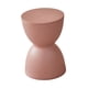thumbnail image 2 of Taburete pequeño redondo para pies, taburete para cambiar zapatos, asiento sencillo y moderno, otomano versátil. Rosa, 2 of 9