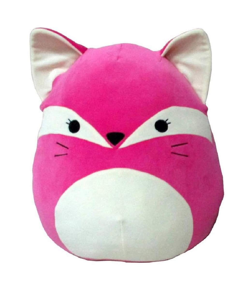 Squishmallow Pink Fox Stuffed Animal Soft Plush Gift Toy squishy Kids Pillow 