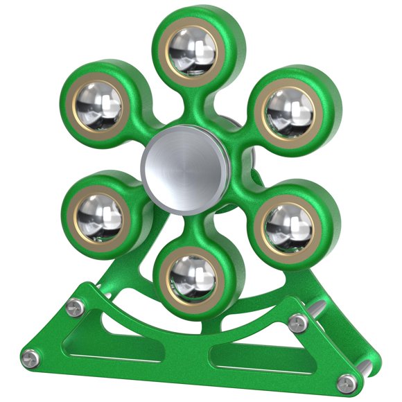 Rueda giratoria Fidget Toy Samilalago, 6 brazos, metal