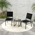 thumbnail image 2 of YYAo Outdoor Dining Chairs All-Weather Chair,Outdoor Dining Chairs with Breathable Seat and Backrest for Backyard Porch Poolside-1 Piece, 2 of 8
