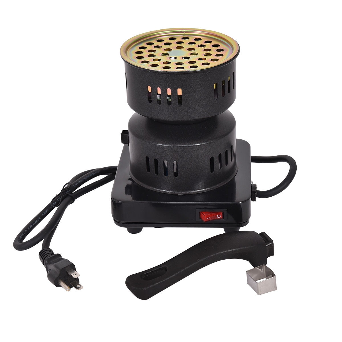 Gymax Electric Coal Starter Hookah Shisha Nargila Heater Stove Charcoal