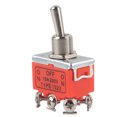 thumbnail image 3 of Dual DC Motor Toggle Switch with 6-Pin Configuration for Forward/Reverse Control, 250V 15A, High-Temperature Resistant & Flame Retardant, Ideal for Curtains, Roller Shutters, and Linear Actuators., 3 of 6