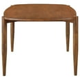 thumbnail image 3 of Pemberly Row Mid-Century Oval Solid Wood Dining Table in Walnut, 3 of 9