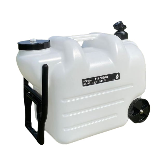Pichet d'Eau 28 L Récipient d'Eau de Camping Réservoir d'Eau Portable avec Robinet pour le Camping en Plein Air