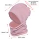 thumbnail image 3 of Gorro De Punto De Invierno, Conjunto De Bufanda, Gorro, Bufanda, Orejeras, Forro Polar, Gorros De Esquí, Gorro Térmico A Prueba De Viento, Calentador De Cuello Para Mujeres, Hombres, Esquí, Ciclismo Eigraketly AP007912-02, 3 of 6
