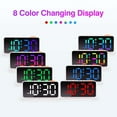 Digital Alarm Clock w/Night Light,12/24Hr Child Digital Alarm Clocks