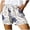Dark Blue, variant on Womens Shorts Womens Drawstring Shorts Summer Elastic Waist Lightweight Casual Shorts With Pockets