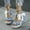 Blue, variant on Wavsuf Platform Sandals for Women Solid Lacing Beach Bow Casual Summer Blue Sandals Shoes Size 6.5