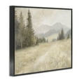 thumbnail image 3 of Stupell Industries Fog on Mountain Valley Landscape & Nature Painting Black Framed Art Print Wall Art, 14 x 11, 3 of 8
