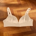 thumbnail image 7 of Hrsba No Underwire Bra,Solid Color Supportive Push Up Breathable Lightweight Regular Wear Intimates for Women, 7 of 7