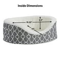 thumbnail image 3 of MidWest Homes for Pets QuiteTime Teflon Nesting Dog/Cat Pet Bed, Gray, 25 in, 3 of 7