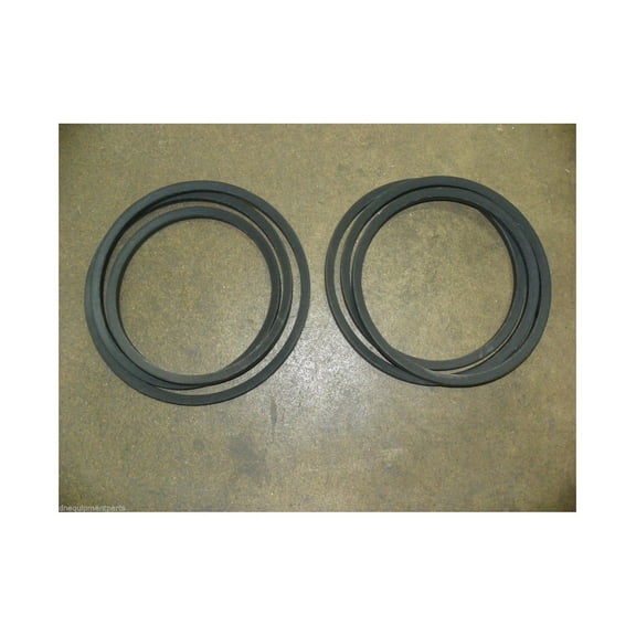 Set of Two (2) Finish Mower Belts for 6' CintBllTer/LMC Mowers 900.241.341 LMC241341