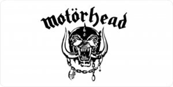 Motorhead Photo License Plate