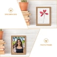 thumbnail image 3 of Miangastore Wood Farmhouse Frame Beige Wooden Color 1Pc 7Inch, 3 of 8