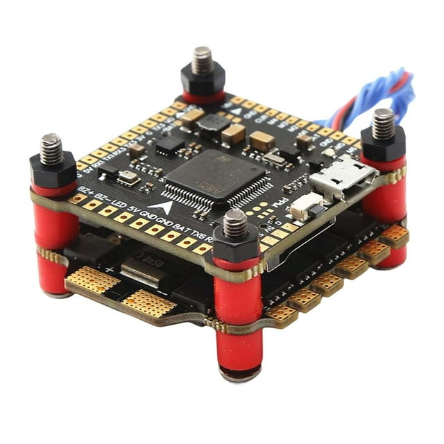de controlador de vuelos con 30A ESC, configuración sin soldadura para piezas de repuesto