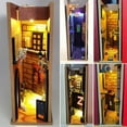 thumbnail image 3 of Homerr Bookshelf Ornament Bookshelf Insert Artistic Library Inserts with LED Lights Wooden Bookends Ornament for Home Shelf Decoration LED Bookshelf Decor, 3 of 7