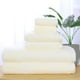 thumbnail image 3 of Toallas de Baño Unique Bargains ultra suaves y absorbentes 100% algodón (juego de 6 piezas beige), 3 of 8