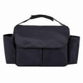 thumbnail image 2 of Dustproof Baby Bag Diaper Bag, Black Waterproof Nylon Baby  Bag with Multiple Functions and Large Capacity Dust Proof Interior Compartments, 2 of 7