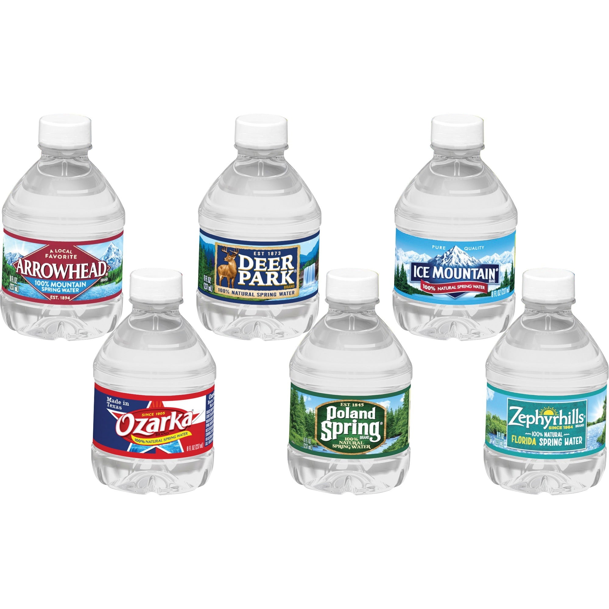 DEER PARK 100 Natural Spring Water 488 fl. oz. Bottles