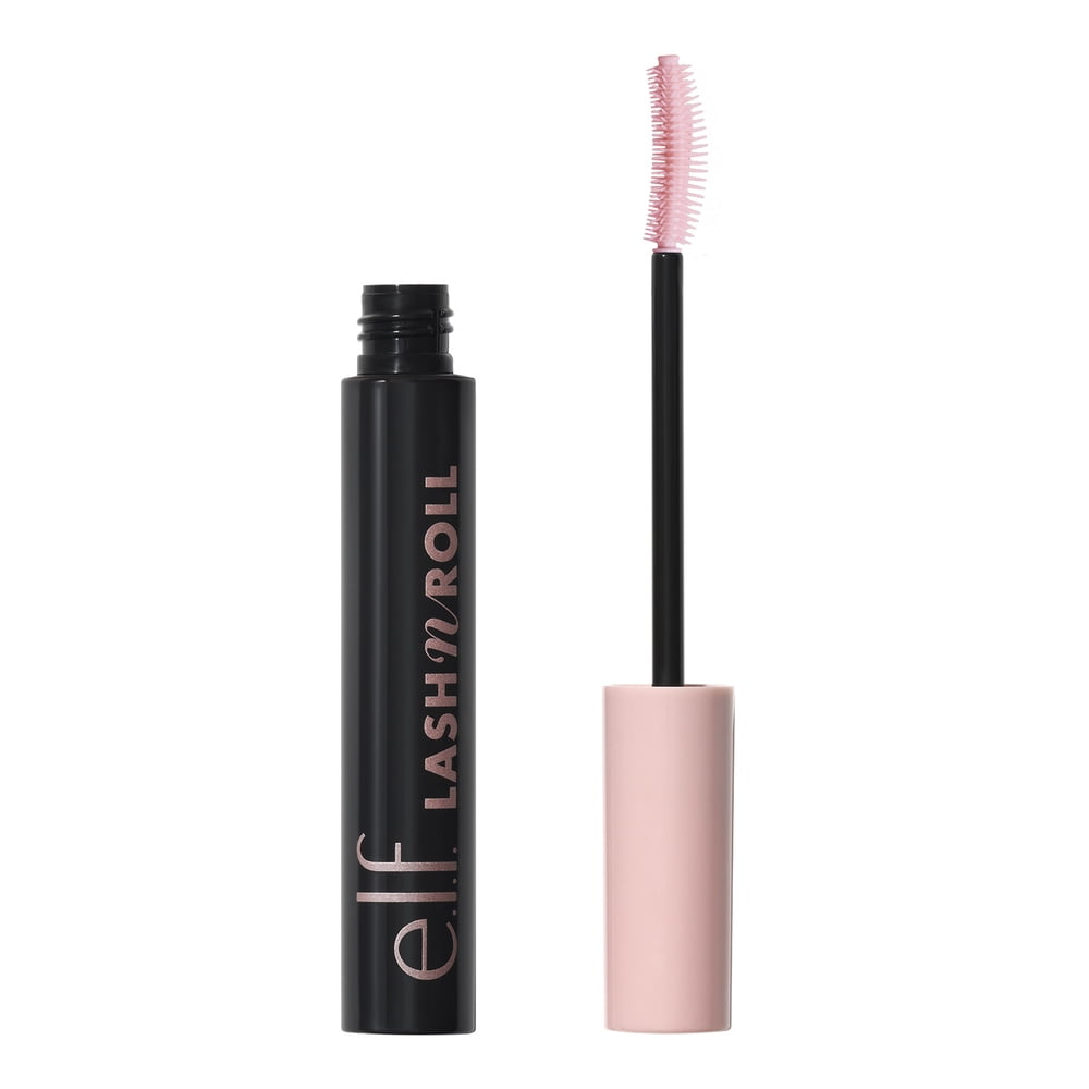 e.l.f. Cosmetics Lash 'N Roll Mascara, Pitch Black, 9.2g