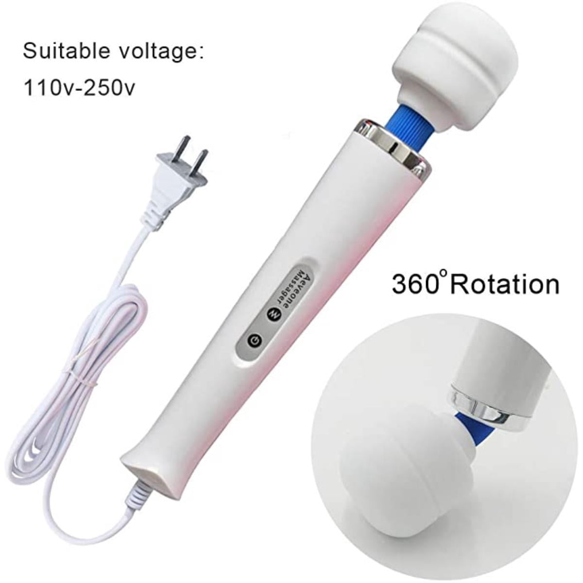 Portable Handheld Massager, High Frequency Stick for Body, Back & Neck, Elegant Design, High Torque Drive, Scent-Free, Ideal for Home & Travel, Professional Massage Device