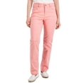 thumbnail image 2 of MSRP $40 Charter Club Women Lexington Gingham Straight-Leg Jeans Pink Size 6, 2 of 2