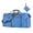 Navy, variant on Black Expandable Travel Bag Foldable Duffel With Shoe Pocket Lightweight 65L Capacity For Weekend Trips