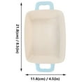 thumbnail image 3 of Ceramic Baking Tray Ceramic Storage Plate Cheese Baked Rice Tray Baking Pan, 3 of 8